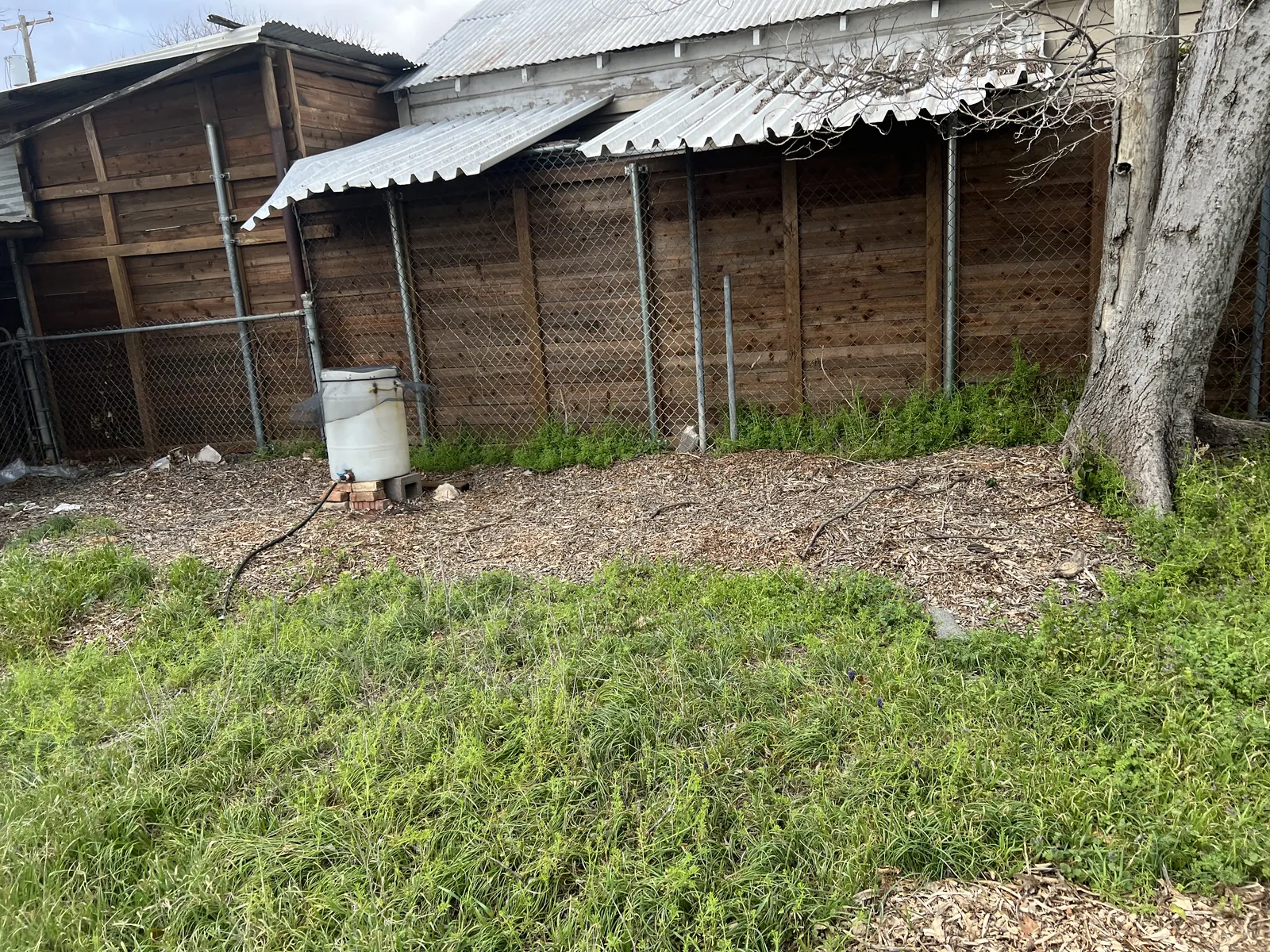 Project site before construction